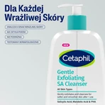 Cetaphil Gentle Exfoliating SA, mild exfoliating gel for face and body wash, 236 ml
