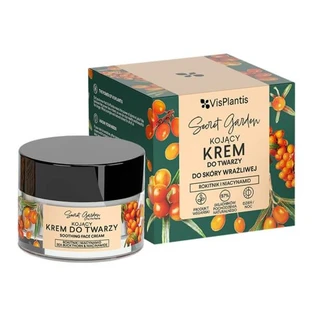 Vis Plantis Secret Garden, beruhigende Gesichtscreme, Sanddorn, 50 ml