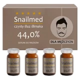 Snailmed, beard skin serum with natural snail mucus and quinine extract, 8 ml x 4 ampoules
