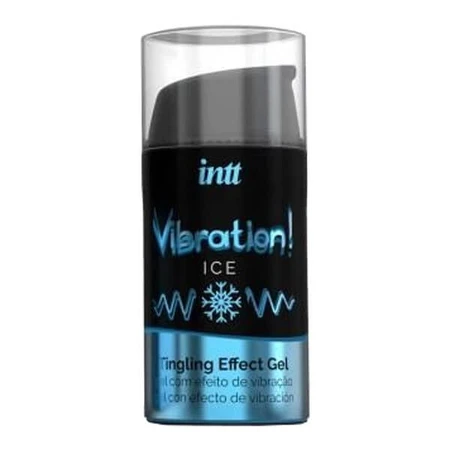 Intt Vibration ! Ice, gel stimulant, 15 ml