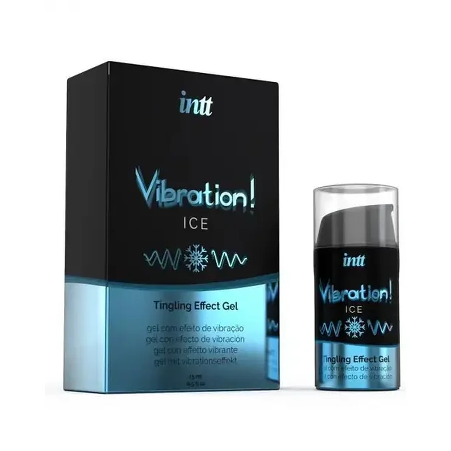 Intt Vibration ! Ice, gel stimulant, 15 ml