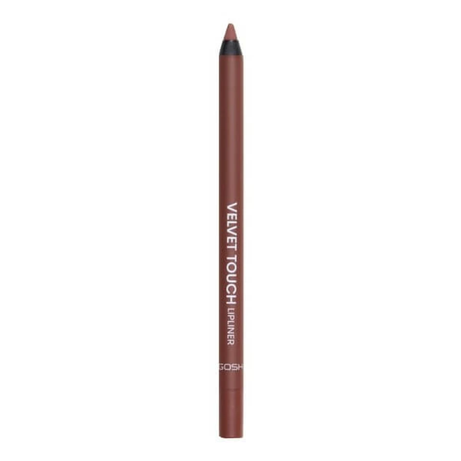 Gosh Velvet Touch Lip Liner, waterproof lipliner, 012 Rozijn, 1.2 g