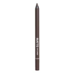 Gosh Matte Eye Liner, matte eyeliner, waterproof, 014 Chocolate Brown, 1.2 g