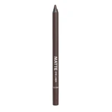 Gosh Matte Eye Liner, matte eyeliner, waterproof, 014 Chocolade Bruin, 1.2 g