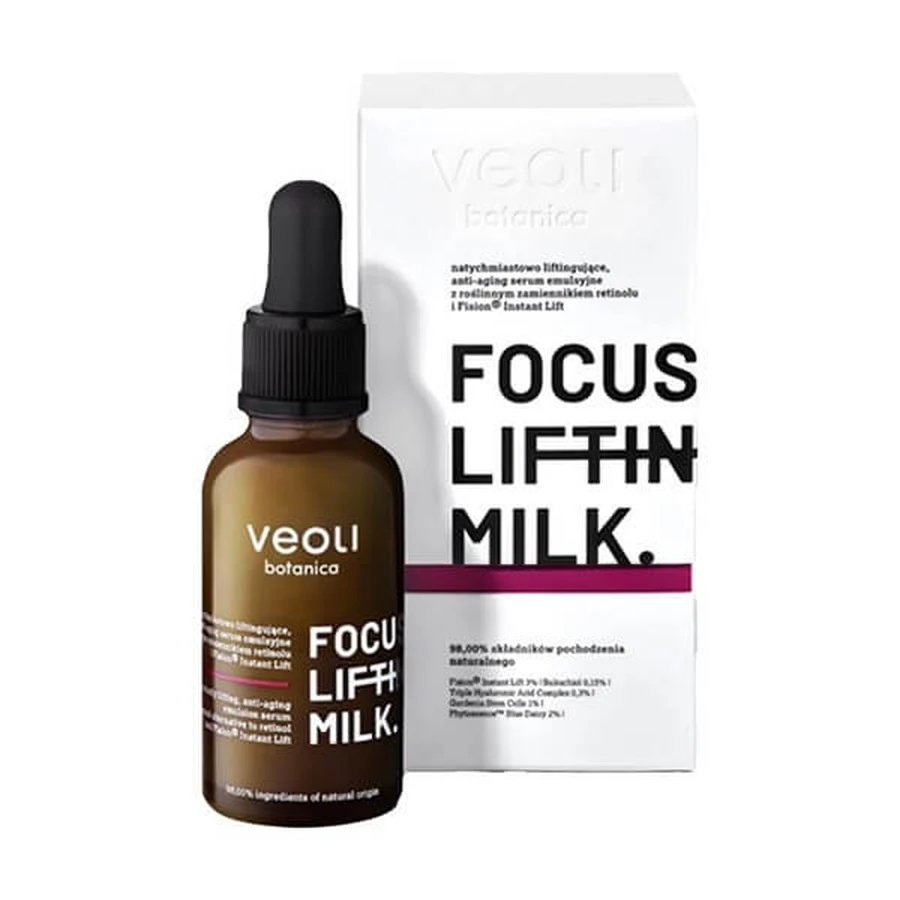 Veoli Botanica Focus Lifting Milk, anti-aging serum, 30 ml