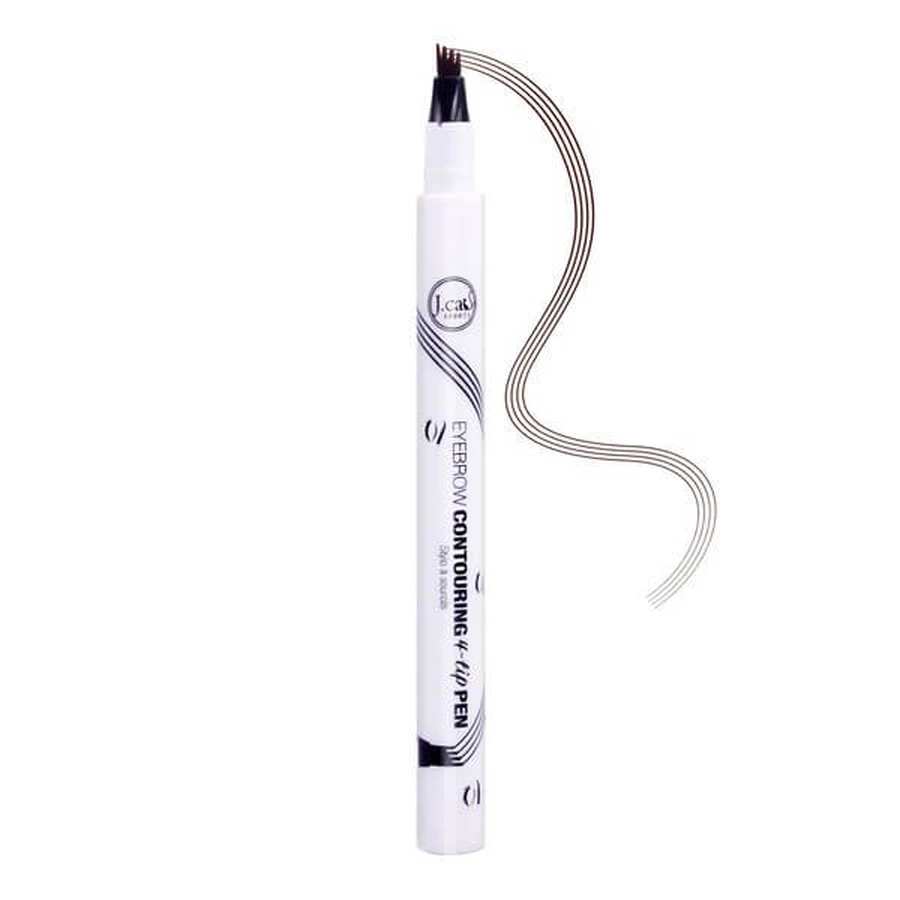 J.Cat Beauty Eyebrow Contouring 4 - Tip Pen, precision eyebrow styling pen 103 Espresso, 1.5 g