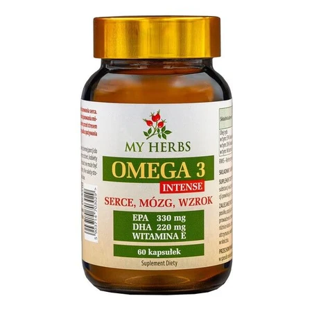 My Herbs Omega 3 Intense, capsules, 60 pcs.