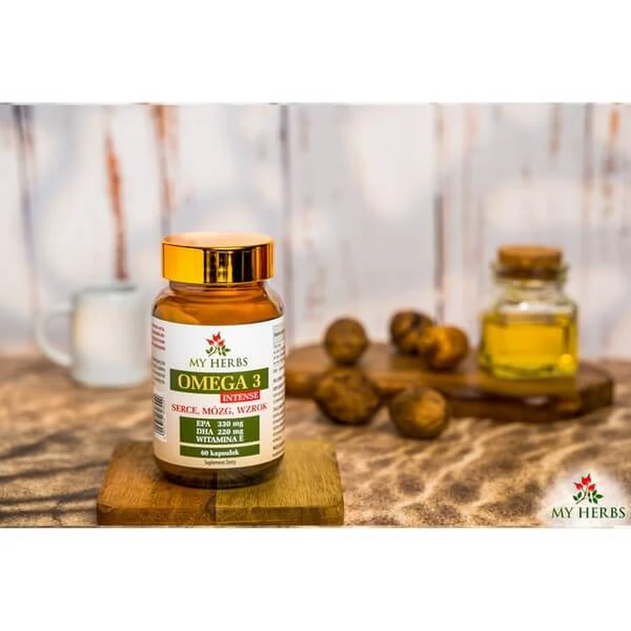 My Herbs Omega 3 Intense, capsules, 60 pcs.