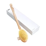 Hhuumm, dry body massage brush, tampico fiber No.2 stick version, 1 piece.