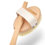 Hhuumm, dry body massage brush, tampico fiber No.2 stick version, 1 piece.