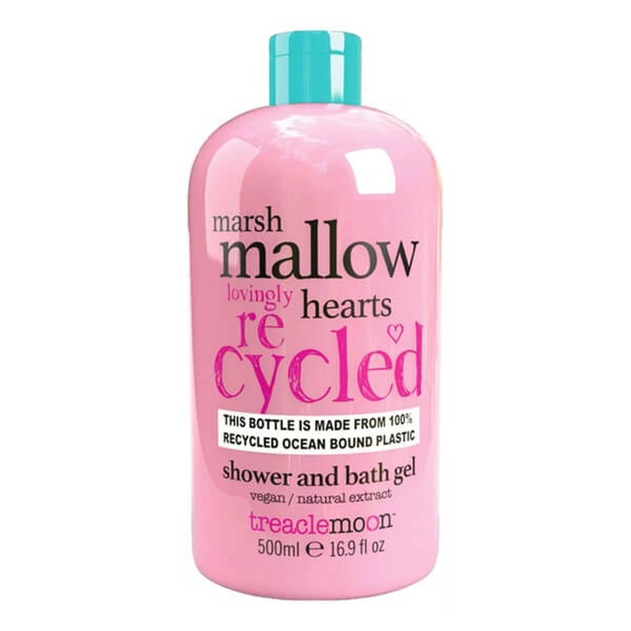 Treaclemoon Marshmallow Hearts, gel de baño y ducha, 500 ml