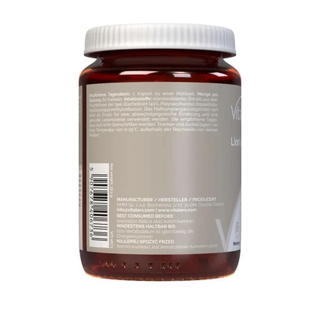 Vitalers Crinière de lion, gélules, 60 pcs.