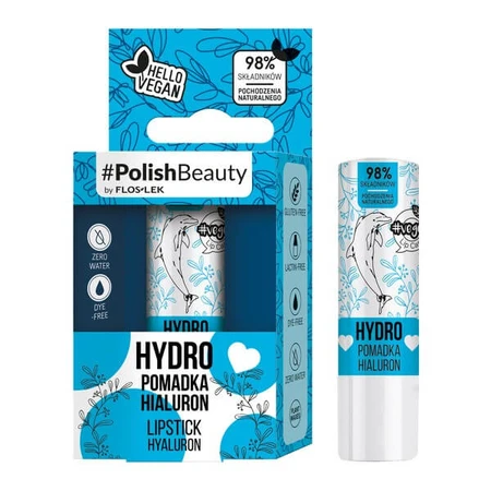 Flos-Lek Vege Lippenpflege Hydro, Hyaluron-Lippenstift, 1 Stk.