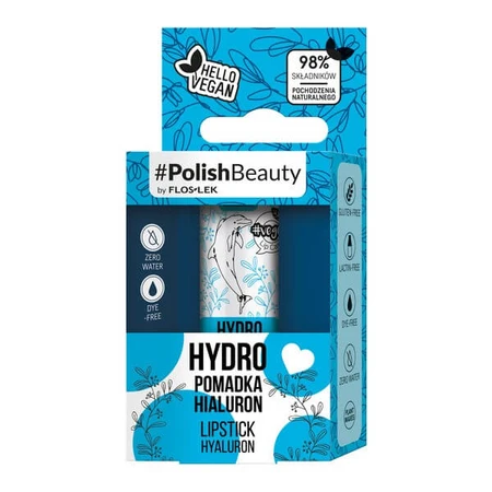 Flos-Lek Vege Lippenpflege Hydro, Hyaluron-Lippenstift, 1 Stk.