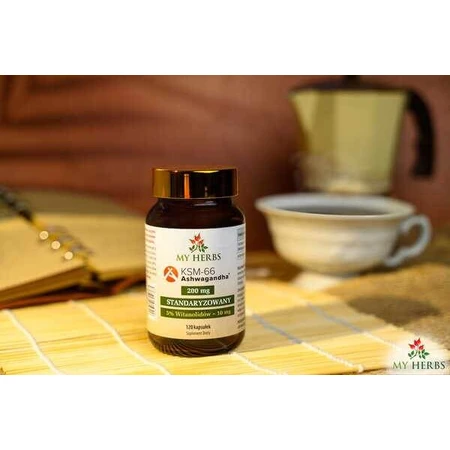 My Herbs Ashwagandha KSM-66, gélules, 120 pcs.