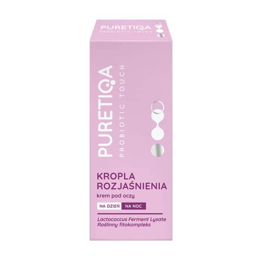 Puretiqa Probiotic Touch Drop of Brightening, oogcrème, 15 ml