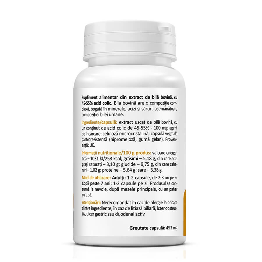 Ox Bile, 20 capsules, Zenyth