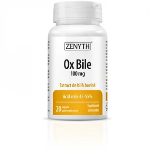 Ox Bile, 20 capsules, Zenyth