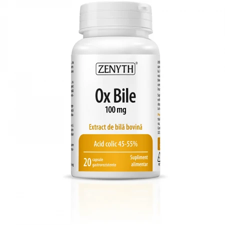 Ox Bile, 20 capsules, Zenyth