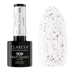 Claresa Top No Wipe Crazy Quartz, tapa híbrida, 5 g