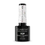 Claresa Top No Wipe Crazy Quartz, tapa híbrida, 5 g