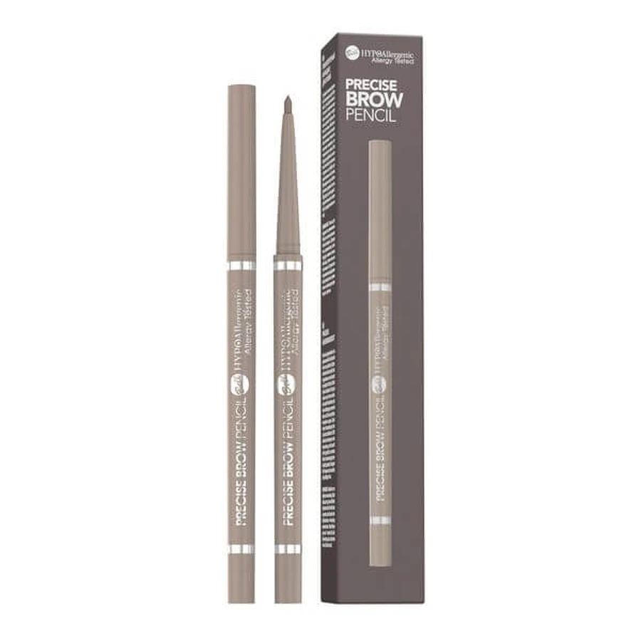 Bell Hypoallergenic Precise Brow Pencil, precisie wenkbrauwliner, 01, 0.07 g