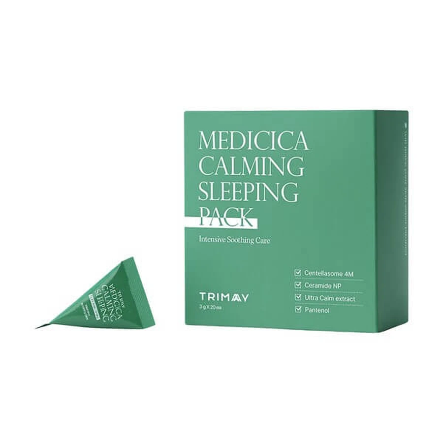 Trimay Medicica Calming Sleeping Pack, soothing night mask, 3 g x 20 pcs.