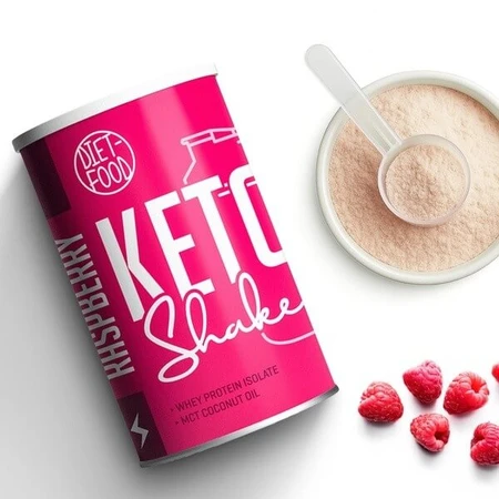 Diet-Food Keto Shake Raspberry + MCT, powder, 300 g