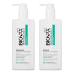 Biovax Trychologic Prolapse Kit, shampoo, 200 ml + hair and scalp mask, 200 ml