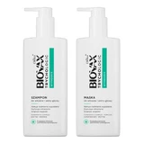 Kit Biovax Trychologic Prolapse, champú, 200 ml + mascarilla para cabello y cuero cabelludo, 200 ml
