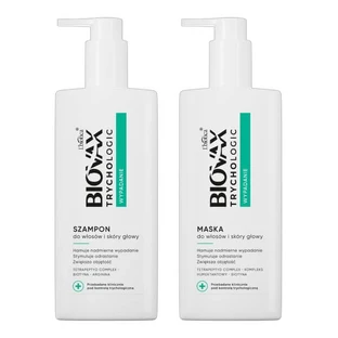 Biovax Trychologic Prolapse Kit, shampoo, 200 ml + hair and scalp mask, 200 ml