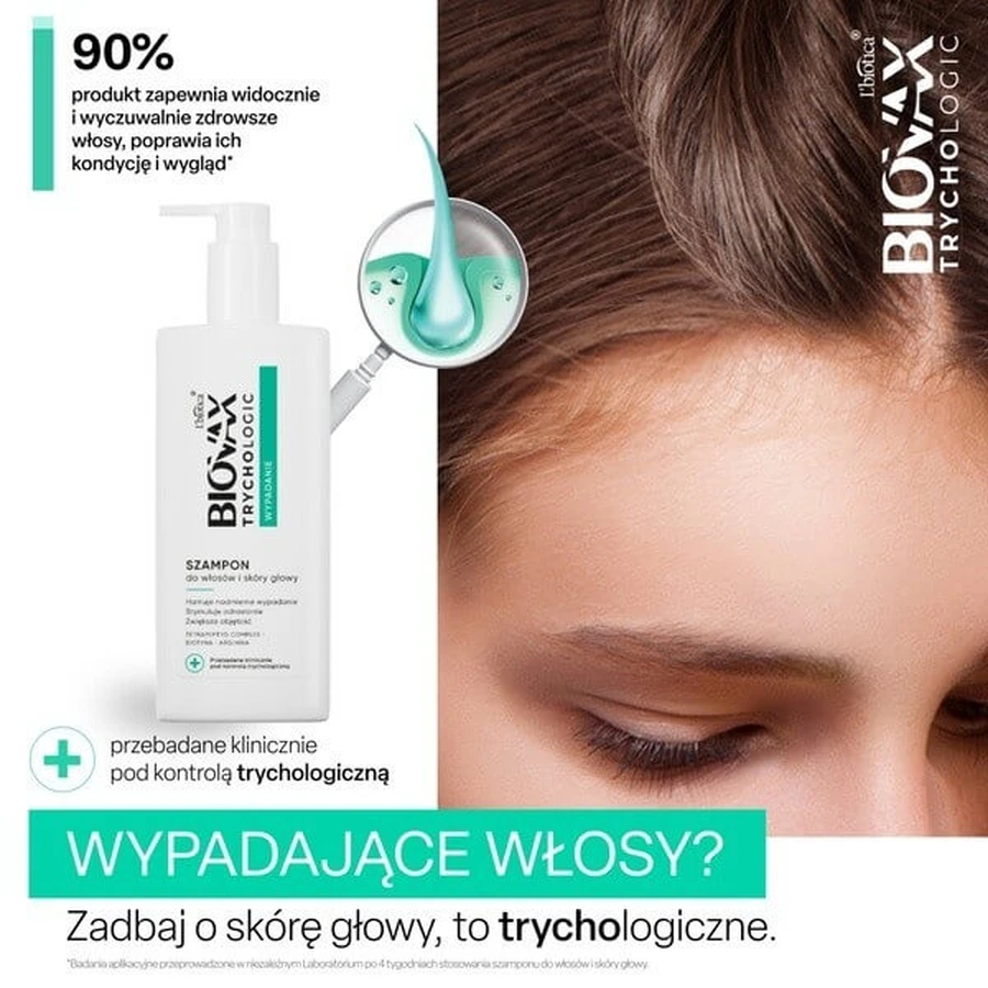 Biovax Trychologic Prolapse Kit, shampoo, 200 ml + hair and scalp mask, 200 ml