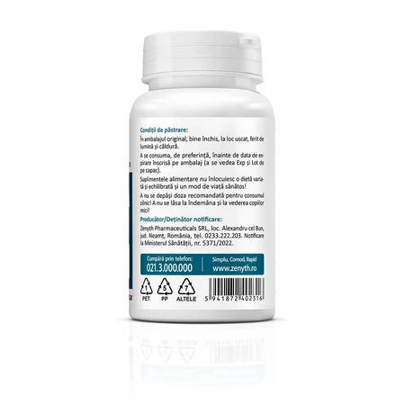Magnesium Taurate, 30 capsules, Zenyth