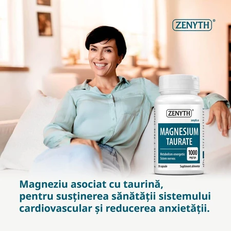 Magnesium Taurate, 30 capsules, Zenyth