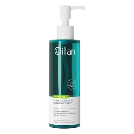 Oillan Oil Control, face wash gel against imperfections, 200 ml