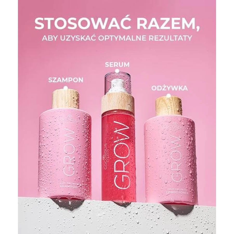 Cocosolis GROW, shampoo for hair growth with Kerascalp, 250 ml