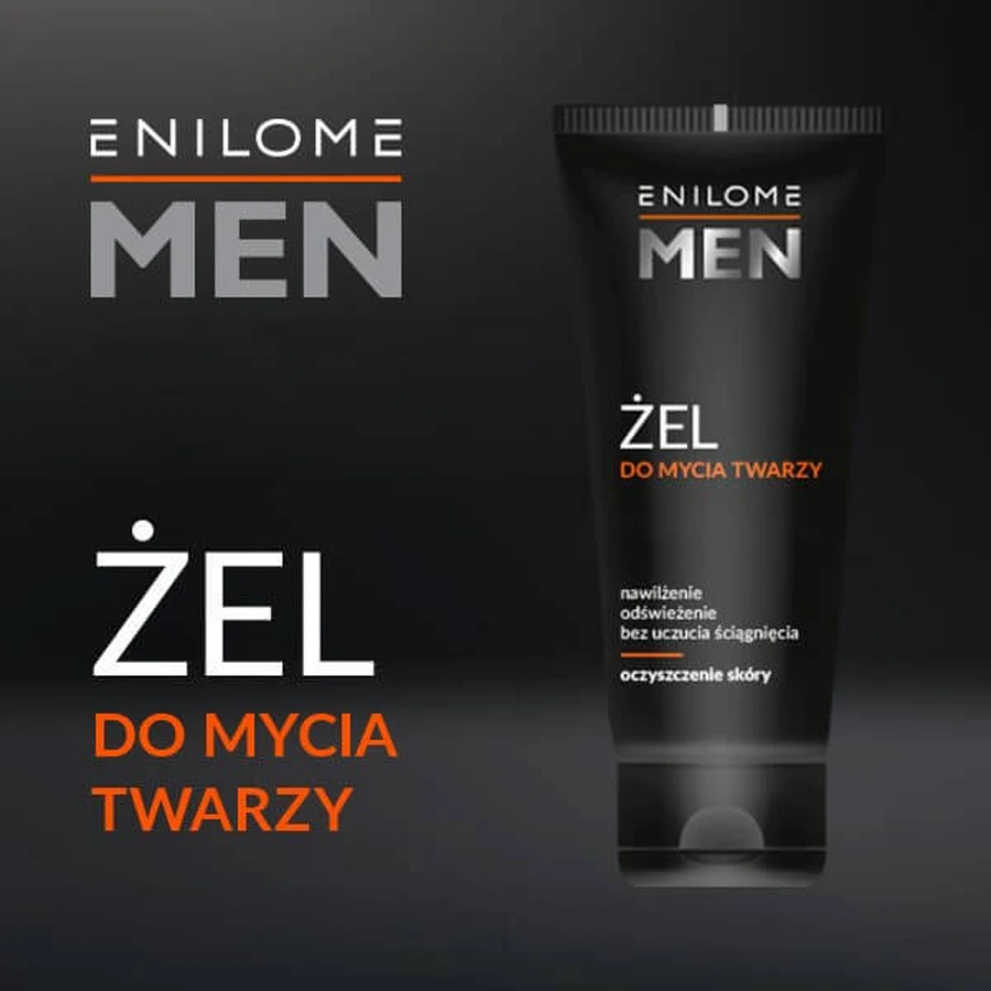 Enilome Men, gel limpiador facial, 100 ml