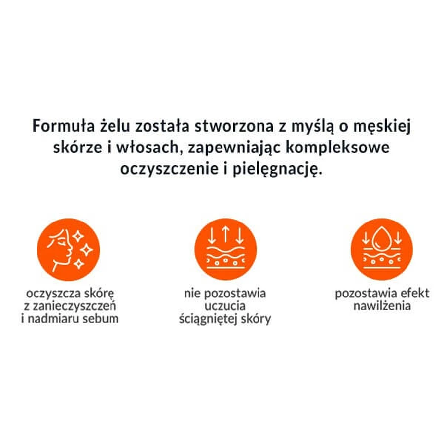 Enilome Men, gel limpiador facial, 100 ml