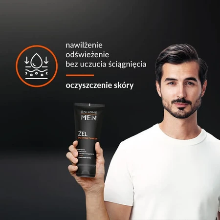 Enilome Men, gel limpiador facial, 100 ml
