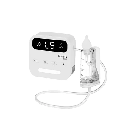 Lionelo BabyAir Flow, aspirador nasal eléctrico con luz, 1 ud.