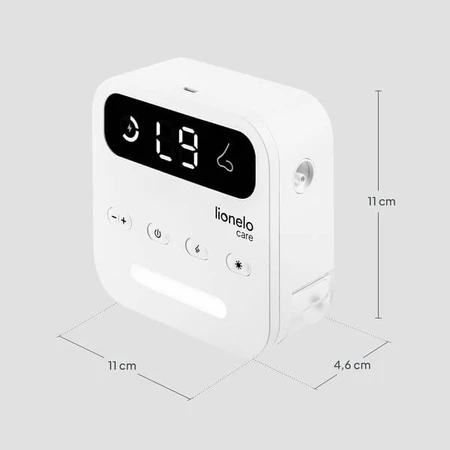 Lionelo BabyAir Flow, aspirador nasal eléctrico con luz, 1 ud.