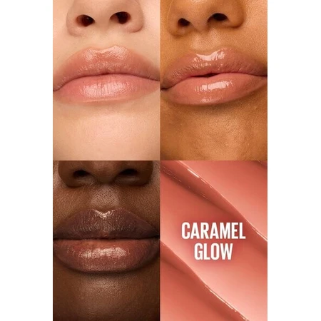 Maybelline Lifter Glaze, lippenbalsem met olie, 006 Caramel Glow, 2.8 g