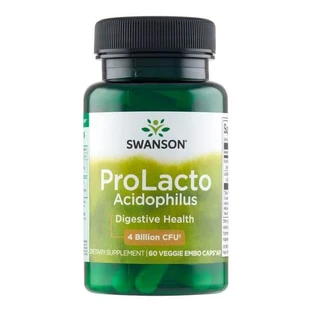Swanson Prolacto Acidophilus, Kapseln, 60 Stück.