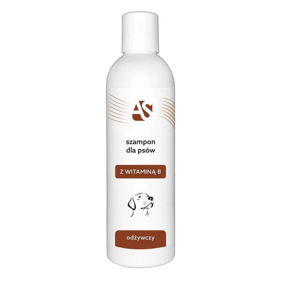 AS Shampooing nourrissant à la vitamine B pour chiens, 250 ml