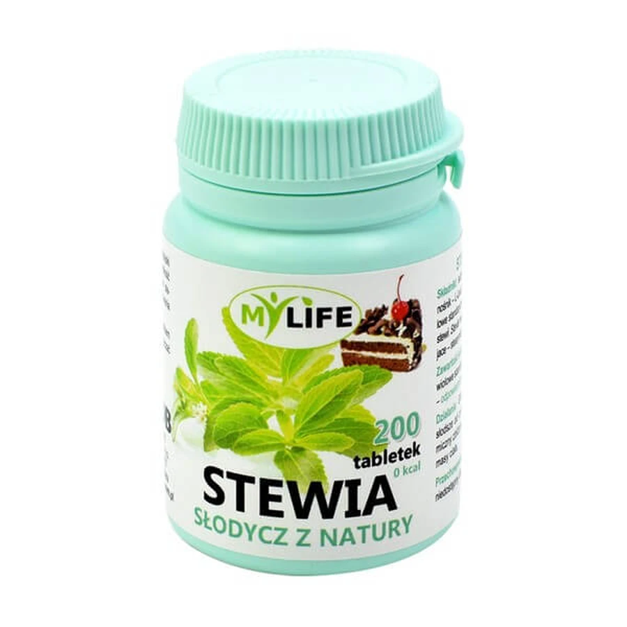 My Life Stevia Sweetness from Nature, comprimés, 200 pcs.