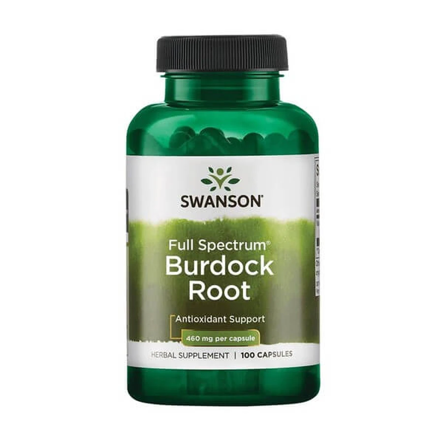 Swanson Full Spectrum Burdock Root, gélules, 100 pcs.