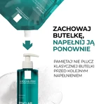 La Roche-Posay Effaclar, gel limpiador micro-peeling para rostro y cuerpo, recambio, 400 ml