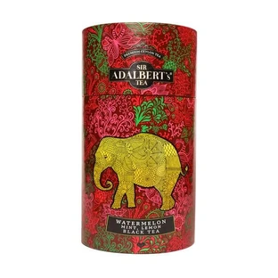 Adalbert's Thee Watermeloen, Munt &; Citroen, Ceylon zwarte thee met watermeloen, munt, citroen (los blad), 100 g