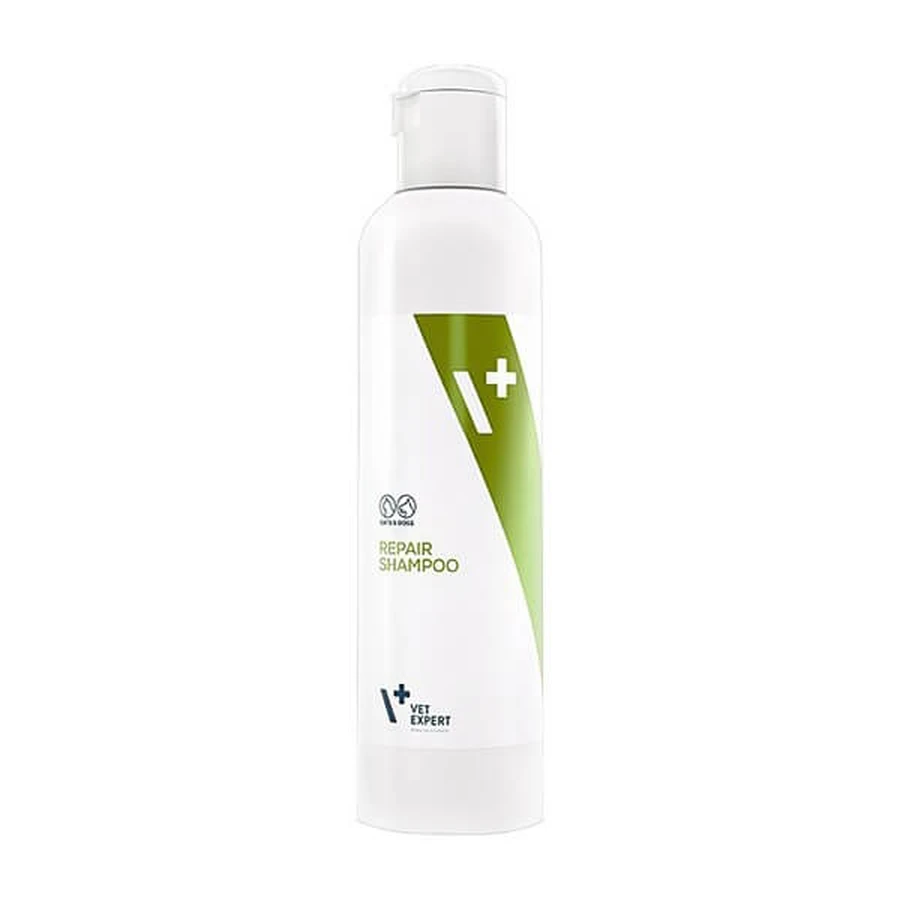 Vet Expert Champú Reparador, champú regenerador para perros y gatos, 250 ml