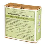 Calendula Modern Self Care, hair conditioner in bar, Matcha &amp; Nettle &amp; Horsetail, 60 g